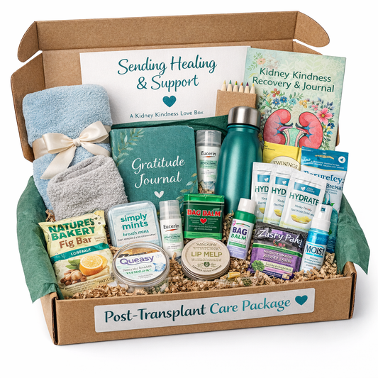 Kidney Transplant Warrior Recovery Care Package | Love Box Gift